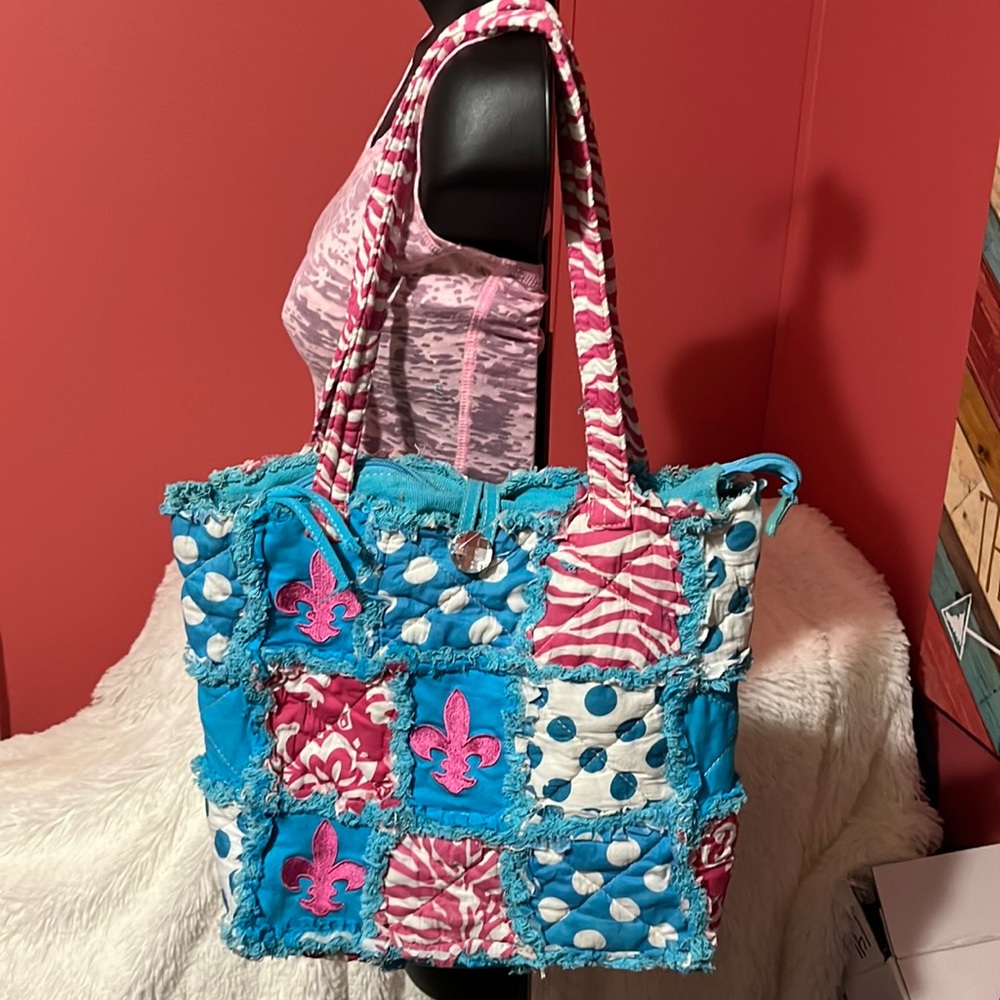 Cute Patch Work Purse